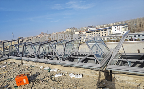 敦煌博物馆沙坡头排烟天窗