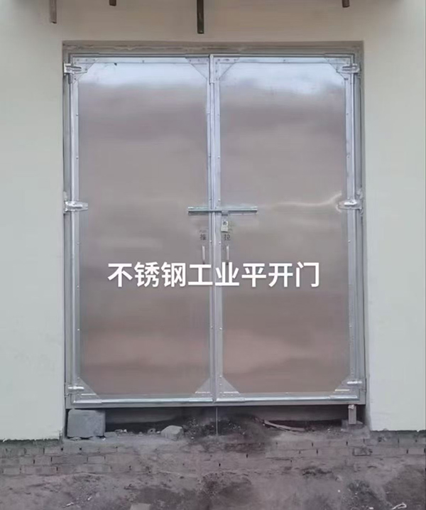 不锈钢沙坡头工业平开门在现代工业场景中的应用实践